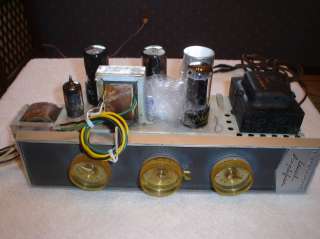 VINTAGE RCA 6V6 TUBE STEREO AMP SINGLE ENDED AMPLIFIER  