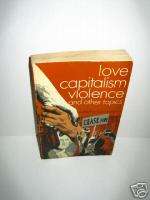 Love Capitalism Violence, Philosophy, Political Books  