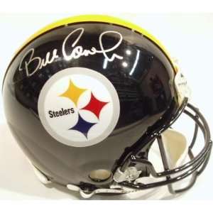  Bill Cowher Autographed Helmet   Authentic Sports 