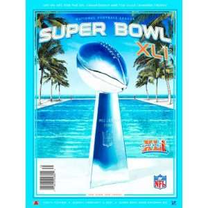  Colts vs Bears Official Super Bowl XLI Game Program 