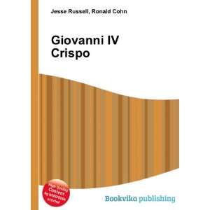  Giovanni IV Crispo Ronald Cohn Jesse Russell Books