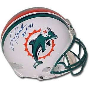  Larry Csonka Miami Dolphins Autographed Helmet Sports 