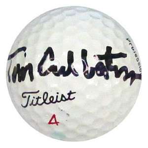  Tim Culbertson Autographed / Signed Golf Ball Everything 