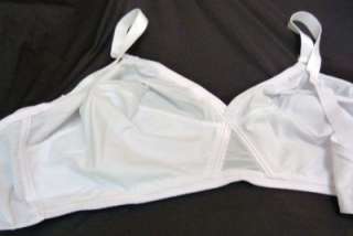 Foundation Womens White bra Size 40 G_NWOT_Soft Adjustable straps 