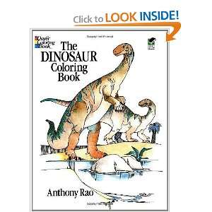  The Dinosaur Coloring Book (Dover Nature Coloring Book 