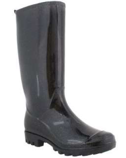    Capelli New York Solid Ladies Basic Body Jelly Rain Boot Shoes