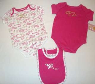 PC LOT ROCAWEAR BABY GIRLS CLOTHES 6/9 MOS NWT  