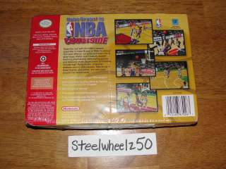   64 Kobe Bryant In NBA Courtside Video Game N64 1998 BRAND NEW & SEALED