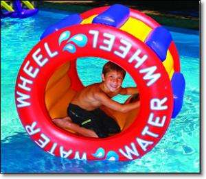 New The Water Wheel Kids Swimming Pool Float Raft Toy  