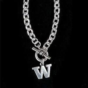   Washington Huskies Chain Logo Bracelet NCAA College Athletics Sports