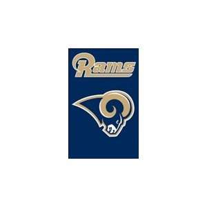  St Louis Rams 2 Sided XL Premium Banner Flag Patio, Lawn 