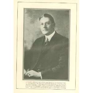   Print Curtis Dwight Wilbur Chief Justice of California Supreme Court