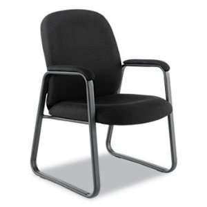  New Alera GE43FC10B   Genaro Guest Chair, Black Fabric 
