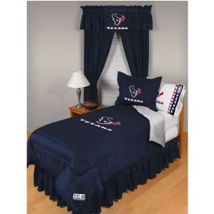 Houston Texans NFL Locker Room Collection Complete Bedding Set (Twin 