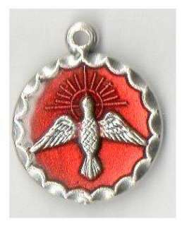 listing is for this RICH ENAMEL IN RED, HOLY SPIRIT .