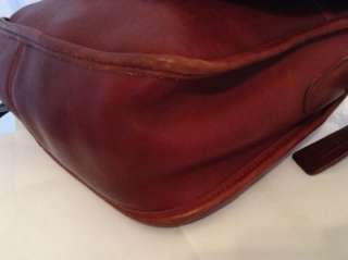   Made COACH CITY BAG Leather Purse in Rare BURGUNDY Color 9790  