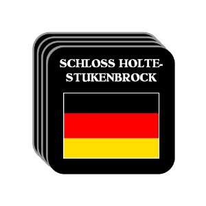 Germany   SCHLOSS HOLTE STUKENBROCK Set of 4 Mini Mousepad Coasters