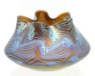   Loetz Art Glass Argus Vase Phanomen Genre 2/351 Circa 1900  