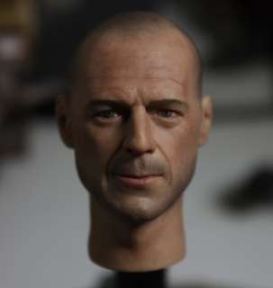   Willis 1/6 Figure Head Sculpt @@@ Die Hard Hot Toys Expendables  