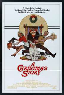 CHRISTMAS STORY * 1SH ORIG MOVIE POSTER 1983  