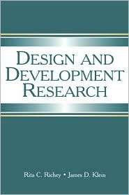 Design and Development Research Methods, Strategies, and Issues 