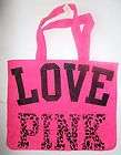 Victorias Secret Pink Leopard Print Weekender Beach Travel School Gym 