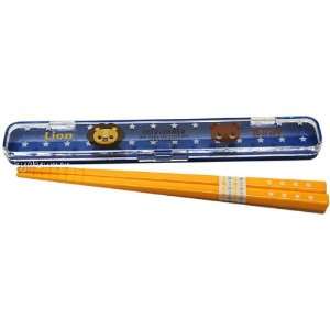  Chopsticks with Case Lion & Brown Bear