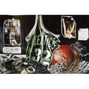 Kevin McHale Boston Celtics Tribute to Greatness Autographed Litho 