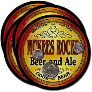 McKees Rocks, PA Beer & Ale Coasters   4pk