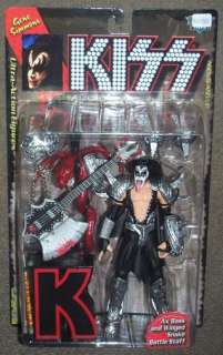 McFarlane Kiss Gene Simmons Action Figure MOC RARE HOT  