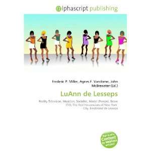  LuAnn de Lesseps (9786134070713) Books