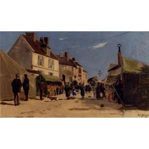   Camille Delpy   32 x 18 inches   A paved Street Dieppe