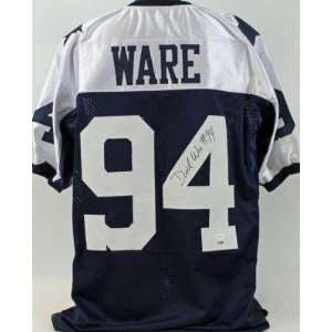 DeMarcus Ware Signed Uniform   Authentic   Autographed NFL Jerseys 