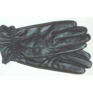 ) Leather Waterproof and Microfiber Lined Luxurious Looking Gloves 