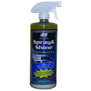   & Shine Carnauba Blend Waterless Wash & Wax with Sprayer, Pack of 12