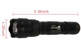 Ultrafire WF 502B CREE XM L T6 5 Mode 1000LM LED Flashlight