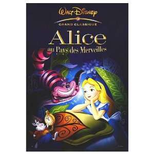  Alice in Wonderland Movie Poster, 26.75 x 38.5 (1951 
