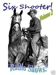 Jimmy Stewart SIX SHOOTER Volume 2 Western Radio 3 CDs  