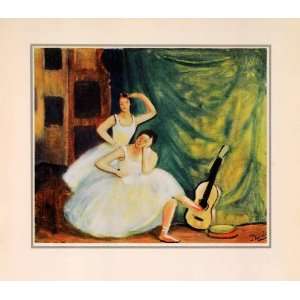  1941 Photolithograph Andre Derain French Art Ballerina 