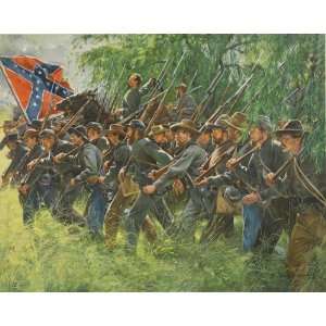  Don Troiani   General JB Gordon at Gettysburg Canvas 
