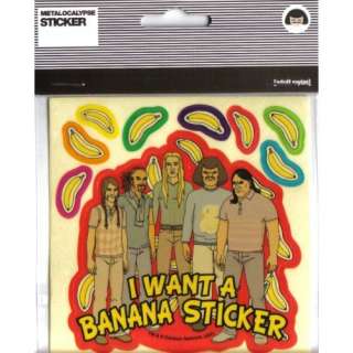  Metalocalypse Sticker I Want A Banana Sticker Clothing