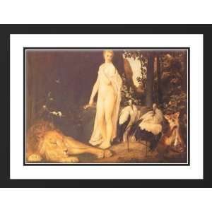   Klimt, Gustav 38x28 Framed and Double Matted Fable