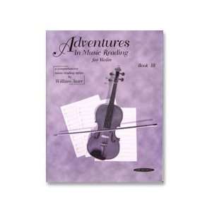  Starr Violin Adventures In Reading Music, Bk. 3 Musical 