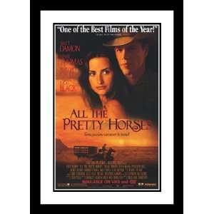  All the Pretty Horses 32x45 Framed and Double Matted Movie 