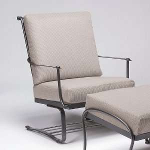  Maddox Spring Lounge Chair with Cushions Finish Espresso 
