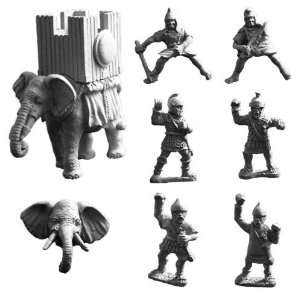    Xyston 15mm Carthaginian Elephant with War Tower (B) Toys & Games