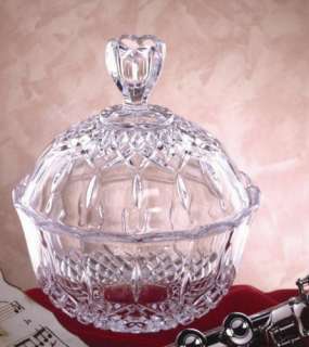 OPERA COLLECTION RCR CRYSTAL COVERED CANDY BOWL  