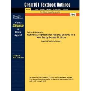  Studyguide for National Security for a New Era by Donald M 
