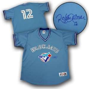  Roberto Alomar Autographed Jersey   Toronto Blue Jays 