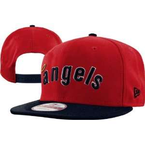  California Angels Cooperstown 9FIFTY Reverse Word Snapback Hat 